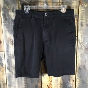Volcom black casual shorts men’s waist size 32